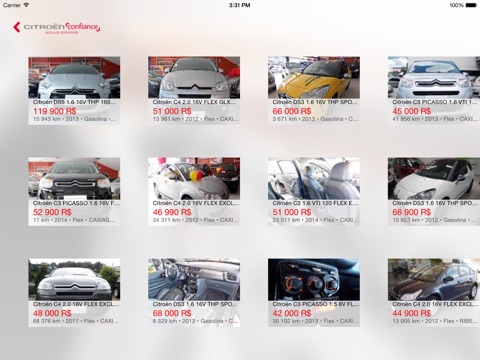 Ocasiões Citroën Confiance Brasil HD screenshot 3