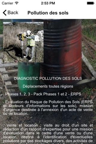 Diagnostic Pollution screenshot 2