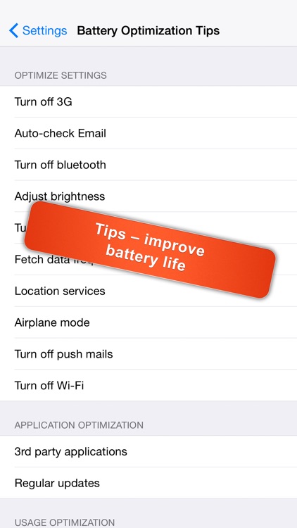 iBattery Pro - Battery status and maintenance screenshot-4