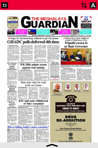 The Meghalaya Guardian Epaper screenshot 3