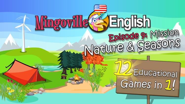 Nature and Seasons Words - Learn your Kids to Speak English screenshot-0