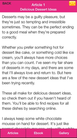 Delicious Desserts Plus - Discover A Lot Of Delicious Desser(圖5)-速報App