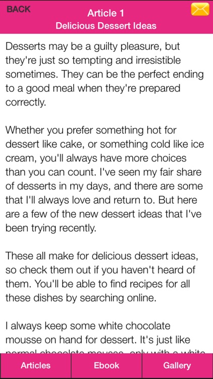 Delicious Desserts Plus - Discover A Lot Of Delicious Desserts Recipes! screenshot-4