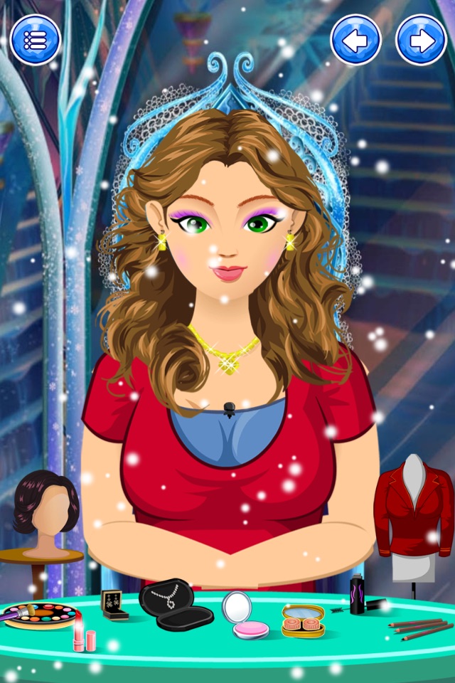 Ice Princess baby Salon - free girls games screenshot 3