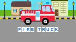 Game screenshot First Words Trucks and Things That Go - Educational Alphabet Shape Puzzle for Toddlers and Preschool Kids Learning ABCs hack