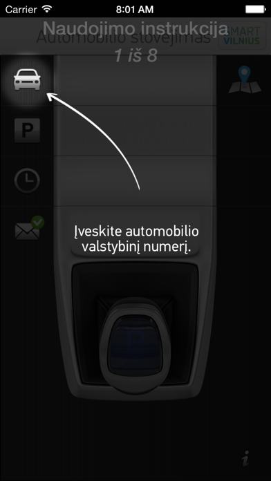 Screenshots of m.Parking for iPhone