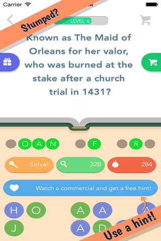 History Quiz - A Trivia Game About Famous People, Places and Events screenshot 4