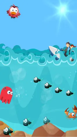 Game screenshot Jelly Fish Jack Childrens Game - Race crabs, fish and jetski in a fun under water adventure apk