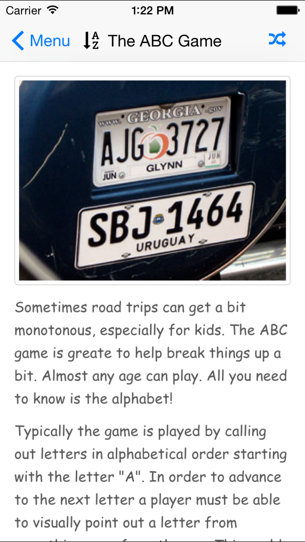 Top Road Trip Games – Play All Your Favorite Travel Games & Gas Calculator