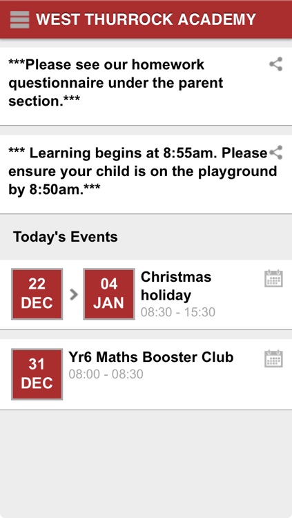 West Thurrock Academy by School Website