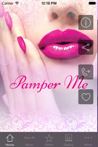 Pamper me screenshot 2