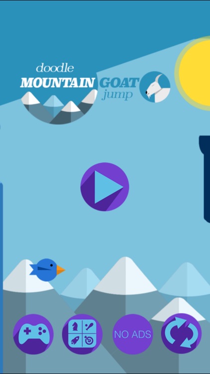 Doodle Mountain Goat Jump screenshot-4