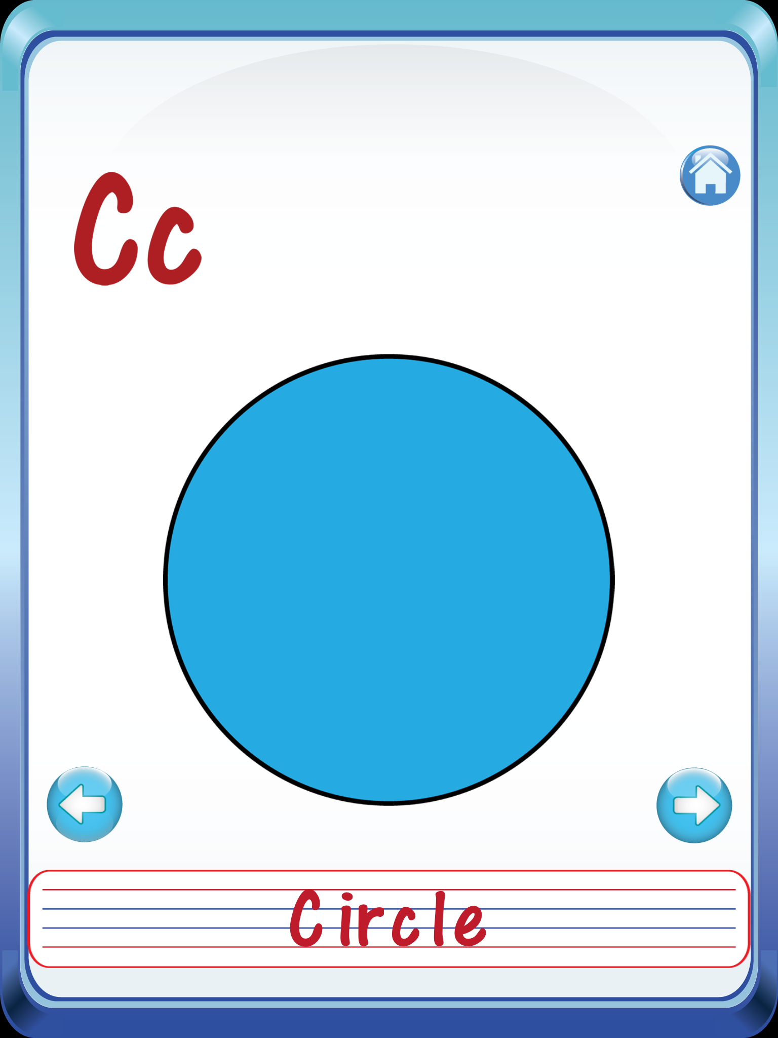 Kids First Math Geometric shapes flash cards screenshot 7