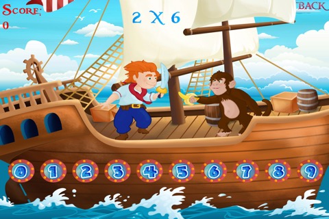 Learn Times Tables - Pirate Sword Fightのおすすめ画像1