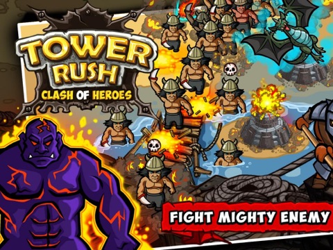 Clique para Instalar o App: "Tower rush :: Clash of heroes"