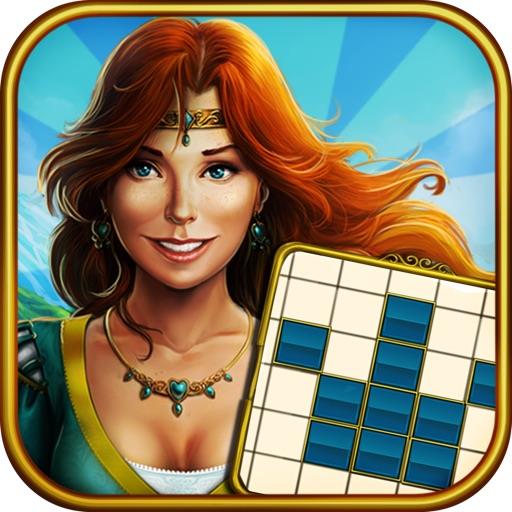 Fill and Cross. Royal Riddles HD Free iOS App