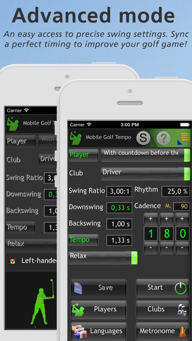 Mobile Golf Tempo Screenshot