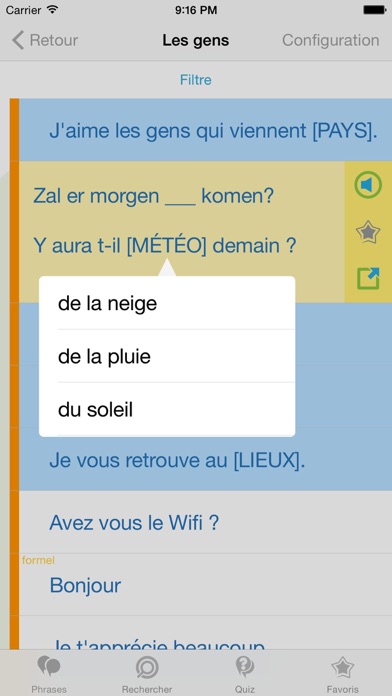 Screenshot #2 pour Guide de conversation de hollandais – Voyagez aisément en Hollande