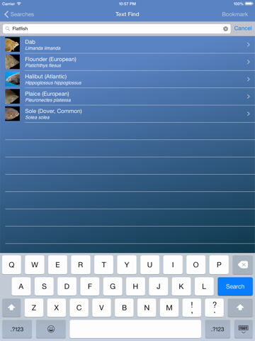 Pocket Guide UK Sea Fishing Lite iPad screenshot