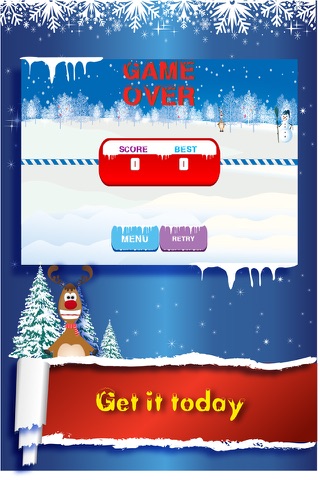 Reindeer Kid Christmas Jump - Mega Red Nose Leap FREE screenshot 3