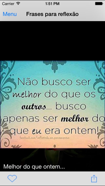 Frases para reflexão