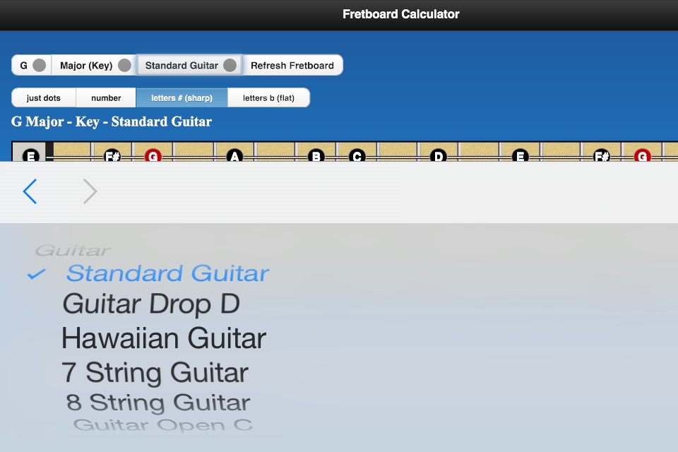 Fretboard Calculator screenshot 3