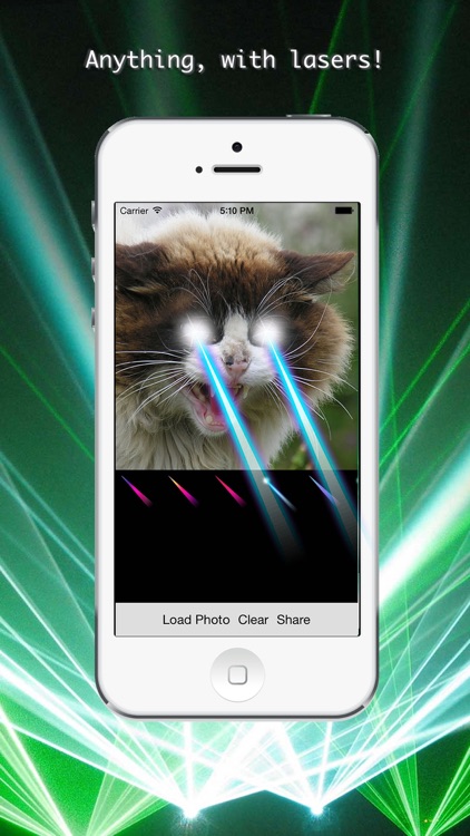 With Lasers - Add cool 'With Lasers' effects to your photos!