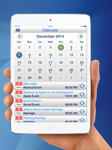 Screenshot #5 pour Event Reminder - CountDown for your event