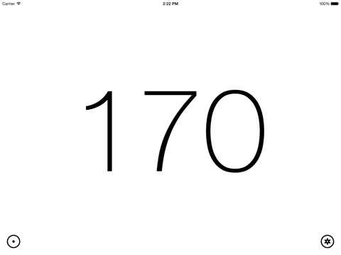 Screenshot #5 pour Tempus - A Touch Screen Metronome