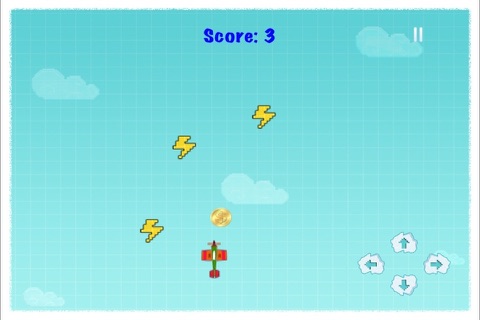 Retro Pixel Plane Assault - Flight Carrier Blast Simulator screenshot 3