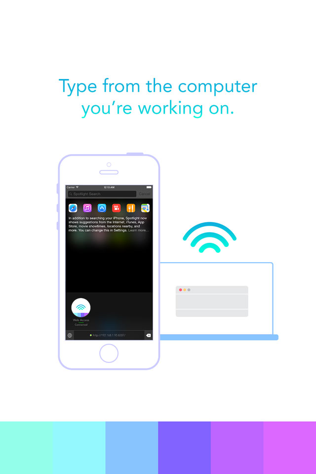 AirType - Type from your computer
