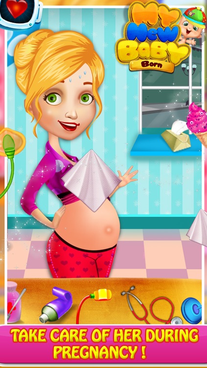 My New Born Baby Game