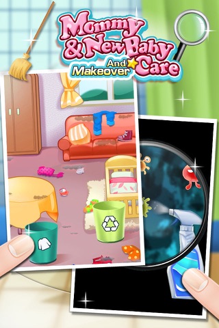 Mommy’s Little Helper - Newborn Baby Room Cleaning game screenshot 2