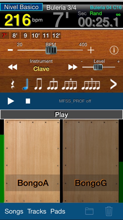 Flamenco Metronome Sevilla Soft screenshot-3