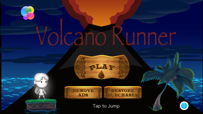 Screenshot #1 pour Amazing Volcano Runner