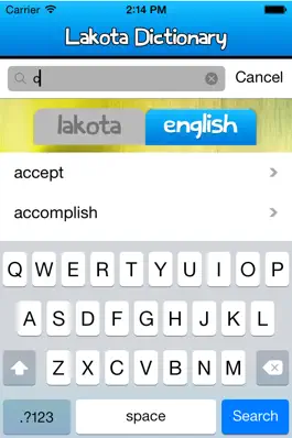Game screenshot Lakota Dictionary apk