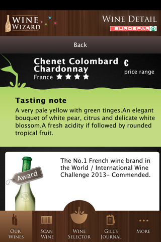 Eurospar Wine Wizard screenshot 4