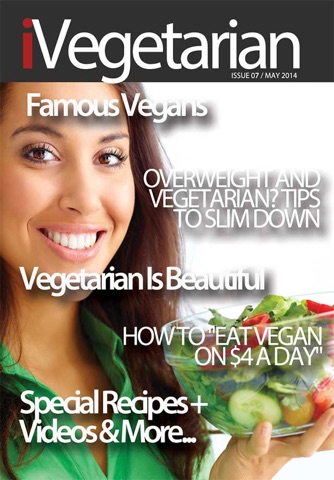 iVegetarian - #1 Magazine About Vegetarian Food, Recipes And LifeStyle screenshot 4