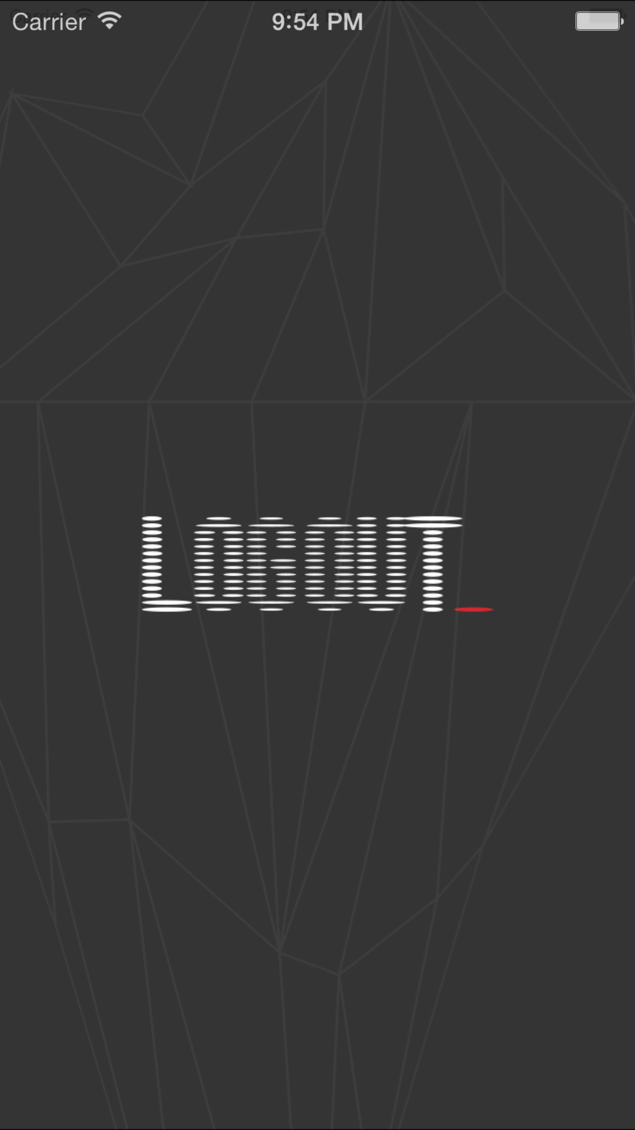 Logout screenshot 3