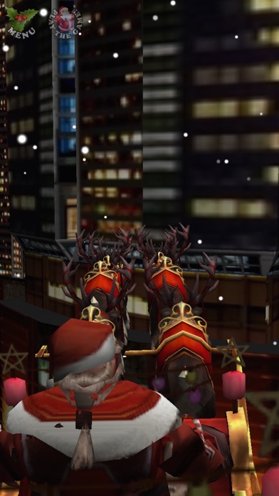Santa in the City 3D Christmas Game plus Countdown FREE screenshot 5