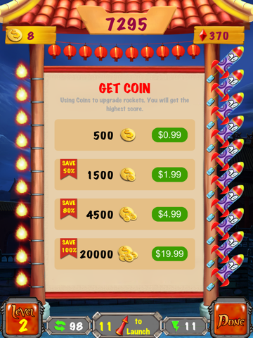 Rocket Frenzy Free iPad screenshot
