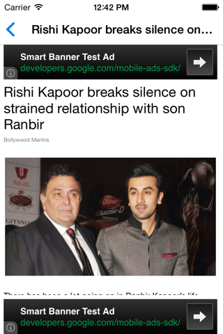 Bollywood Bytes screenshot 2