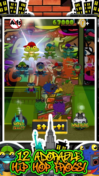 Hip Hop Frog Jump Game FREE