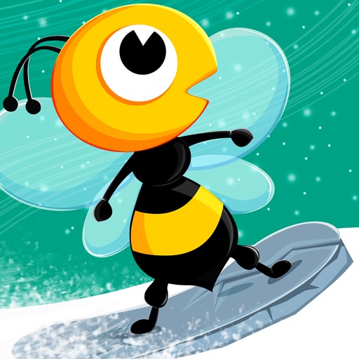 Honey Winter Quest : The Cool Bee Boy Snowboard Racing Game - Premium Icon