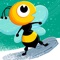 Honey Winter Quest : The Cool Bee Boy Snowboard Racing Game - Premium