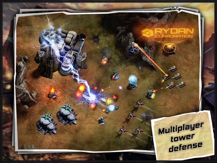 Age of Defenders - Multiplayer Tower Defense and Offense post apocalyptic RTS HD