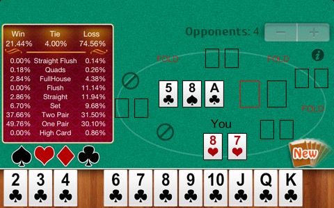 Free Holdem Calculatorのおすすめ画像2