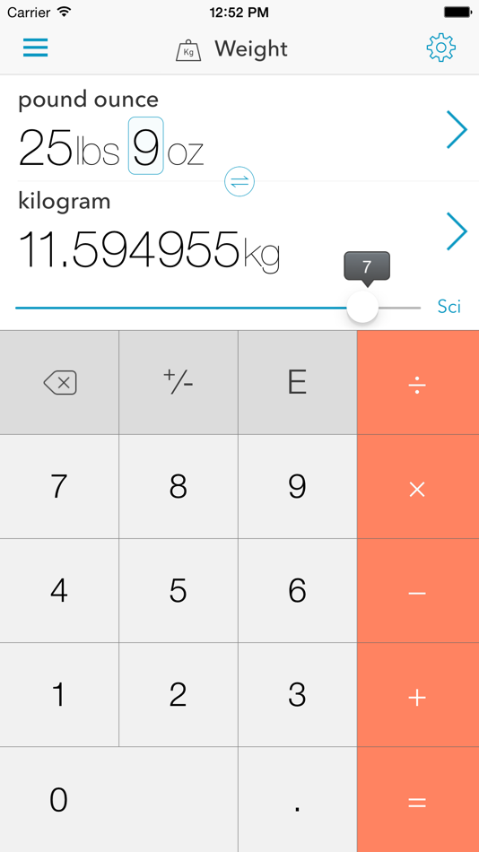 #3. The Converter (iOS) 由: Vladimir Kofman