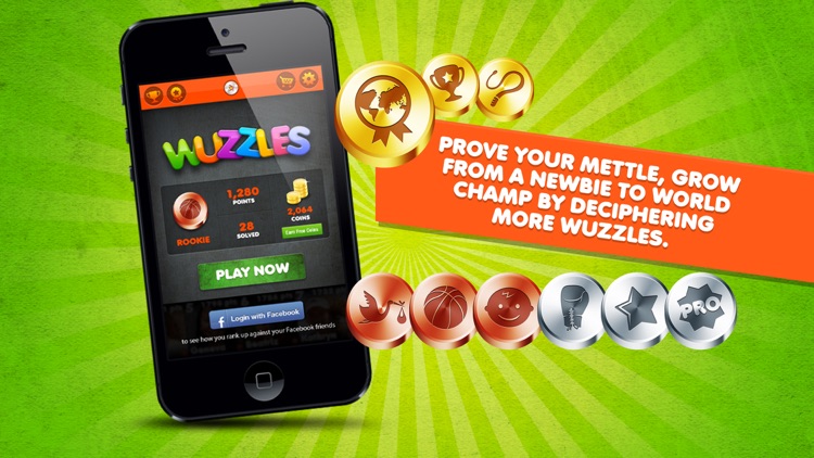 Wuzzles - Guess what's the Rebus Catchphrase Saying & Logic Word Puzzles Game screenshot-3