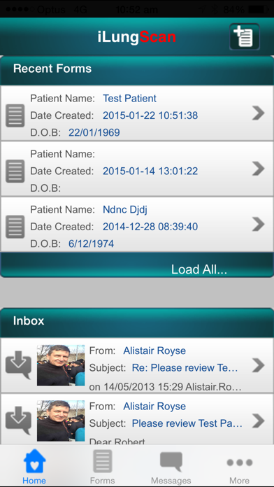 Screenshot #2 pour iLungScan™